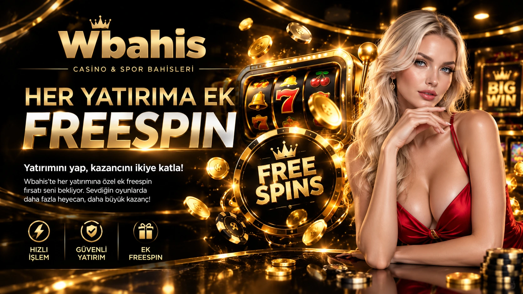 Wbahis Her Yatırıma Ek Freespin Bonusu